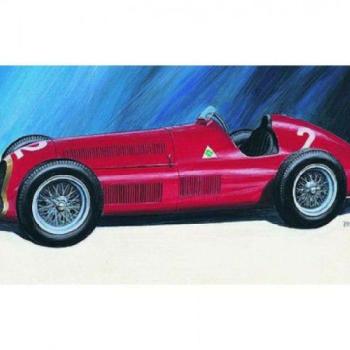 Modell  Alfa Romeo Alfetta 1950 17,2 x 6,5 cm kép