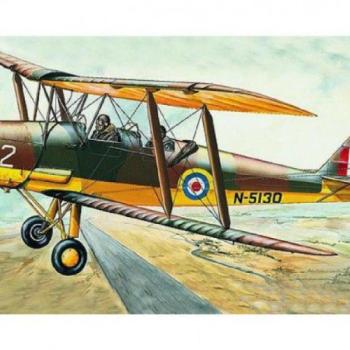 Modell D.H.82 Tiger Moth 15,4 x 19 cm kép