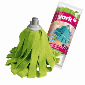 MOP fej hurkolt mikroszálas csíkokból 1db WRAP - YORK - CLEAN HOUSE kép