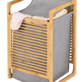 Mosodai kosár bambusz kerettel WENKO BAMBOO kép