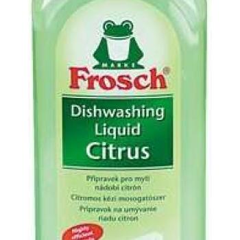 Mosogatószer, 750 ml, FROSCH, brillant, citrus kép