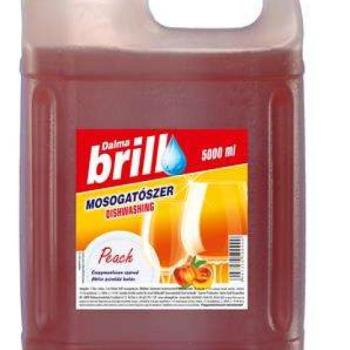 Mosogatószer, utántöltő, 5 l, &quot;Brill&quot;, barack kép