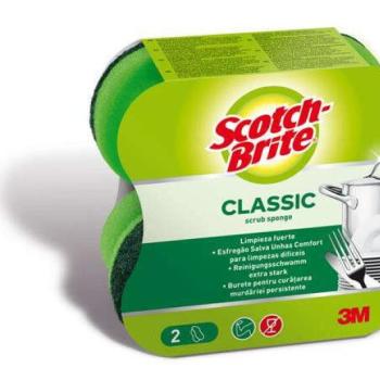 Mosogatószivacs, piskóta alakú, kézkímélő, 3M &quot;Scotch-Brite&quot; kép