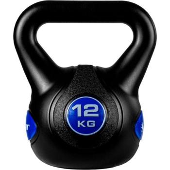 MOVIT Kettlebell súlyzó 12 kg fekete/sötétkék kép