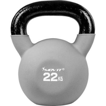 MOVIT Kettlebell súlyzó 22 kg szürke kép