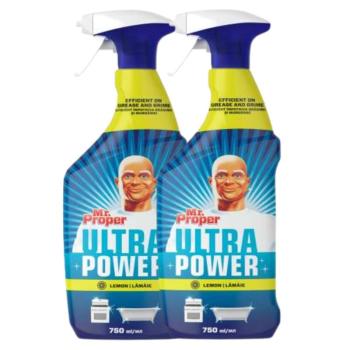 Mr.Proper Ultra Power Lemon szórófejes Tisztítószer 2x750ml kép