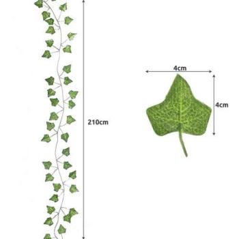 Mű borostyán-garland 12.6m kép