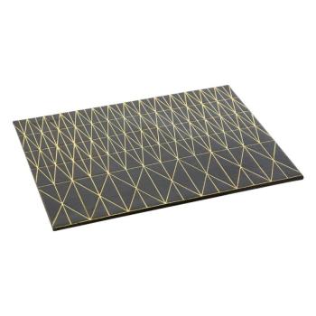 Műbőr-karton tányéralátét készlet 4 db-os 21x28 cm Geome – Premier Housewares kép