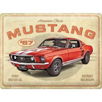 Mustang 67 - Ford Motor Co - Fémtábla kép