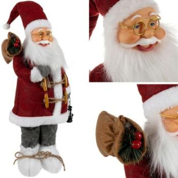 Nagy Mikulás figura 60cm - prémium minőség kép