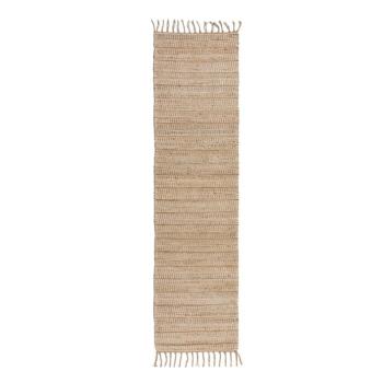 Natúr színű futószőnyeg 60x230 cm Levi – Flair Rugs kép