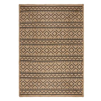 Natúr színű juta szőnyeg 80x150 cm Luis – Flair Rugs kép