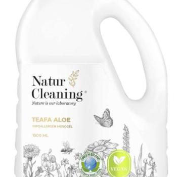 Naturcleaning hipoallergén mosógél 1500ml - Teafa Aloe kép