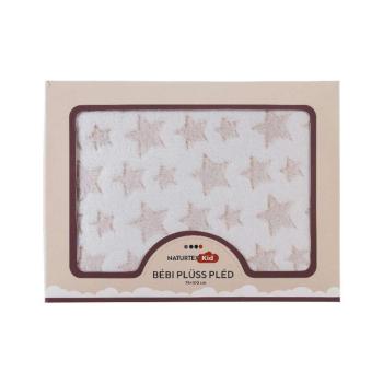 Naturtex Beige Star baby pléd 75x100cm kép