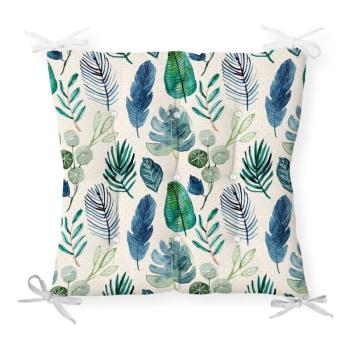 Navy Flower székpárna, 40 x 40 cm - Minimalist Cushion Covers kép