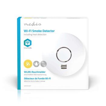 Nedis SMART füstérzékelő és riasztó WIFIDS10WT smartlife füst és... kép