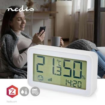 NEDIS ZBSC30WT smartlife, klímaérzékelő hőmérsékletet és páratart... kép