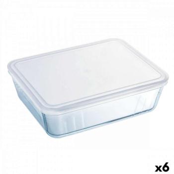 Négyszögletes uzsonnás doboz fedéllel Pyrex Cook &amp;amp; Freeze 19... kép