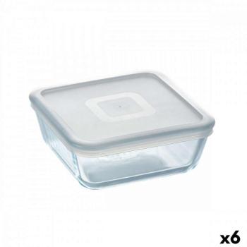 Négyzet alakú ebéd doboz fedéllel Pyrex Cook&amp;amp;freeze 850 ml 14... kép