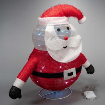 NEXOS Santa Claus 30 LED 58 cm kép