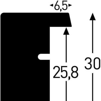 Nielsen Apollon 21x29,7 Képkeret - Barna kép