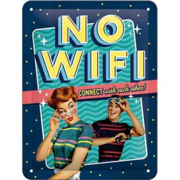 No WIFI - Fémtábla kép