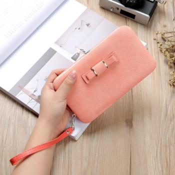 Női clutch táska Harmatos narancs kép