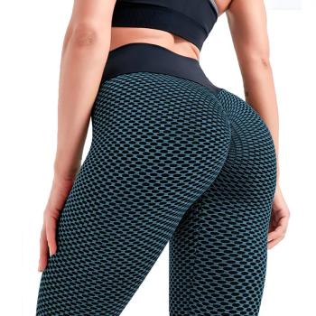 Női leggings több méretben, igazán kényelmes - Türkiz - XL kép