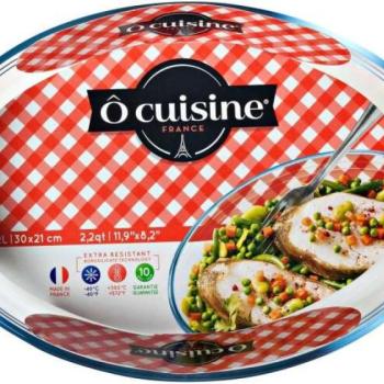 Ôcuisine ovális hőálló tál 30x21 cm kép