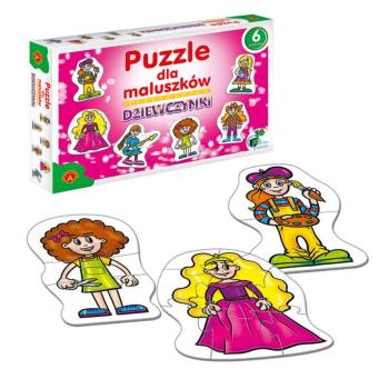 Oktató puzzle kislányoknak kép