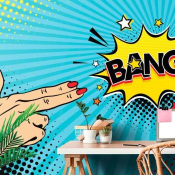 Öntapadó tapéta pop art motívum- BANG! kép