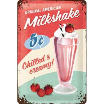 Original American Milkshake Fémtábla kép