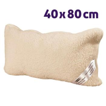 Ortho-Sleepy Natur gyapjú párna gerinckímélő 520 g/m² / 40x80 cm kép