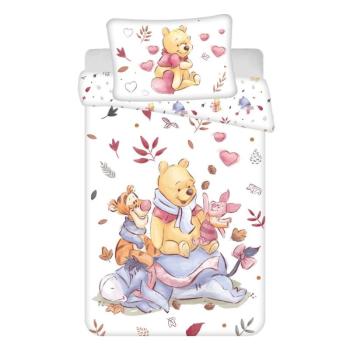 Pamut ágyneműhuzat babaágyhoz 100x135 cm Winnie the Pooh – Jerry Fabrics kép