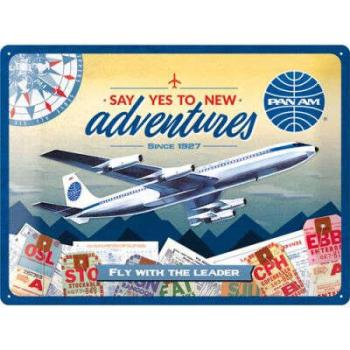 Pan Am - New Adventures Fémtábla kép