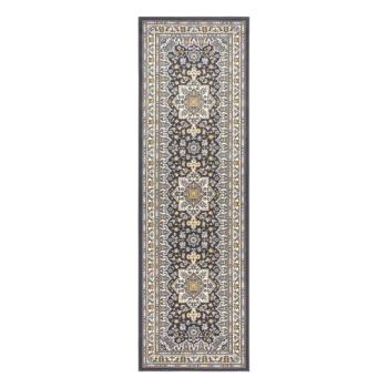 Parun Tabriz sötétszürke futószőnyeg, 80 x 250 cm - Nouristan kép