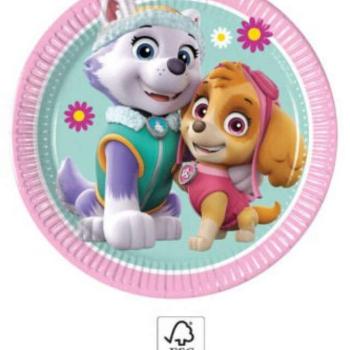 Paw Patrol Skye and Everest, Mancs Őrjárat papírtányér 8 db-os 19... kép