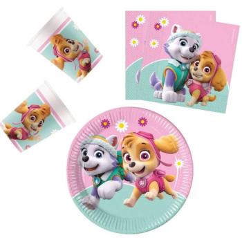 Paw Patrol Skye and Everest, Mancs Őrjárat party szett 36 db-os 2... kép