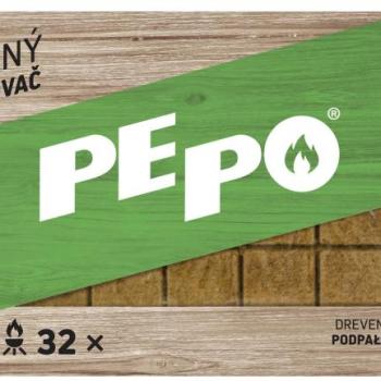 PE-PO dřevěný podpalovač 32 podpalů kép