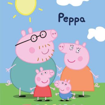 Peppa malac Family polár takaró 100x140cm kép