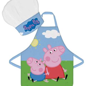 Peppa malac gyerek kötény szett mező kép