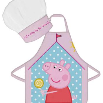 Peppa malac gyerek kötény szett nyalóka kép