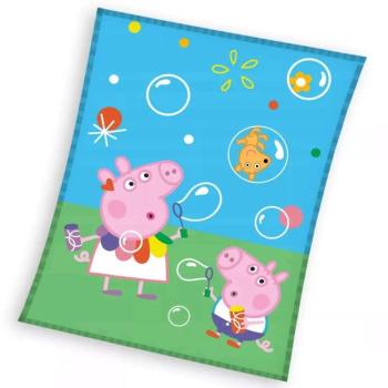 Peppa malac mintájú korall takaró (130 x 170 cm) kép