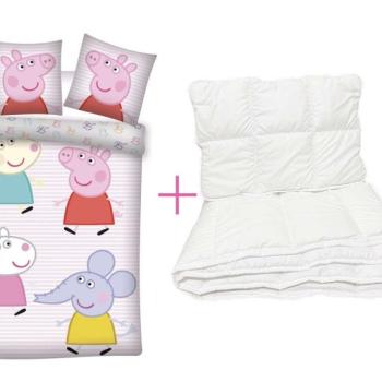 Peppa malac ovis ágynemű szett (csíkos) kép