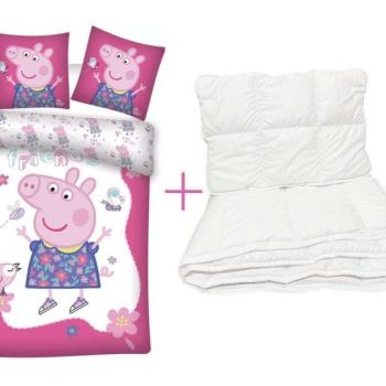 Peppa malac ovis ágynemű szett (flowers) kép