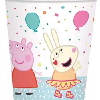 Peppa malac papír pohár 8 db-os kép