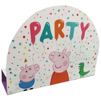 Peppa malac Party meghívó 8 db-os kép