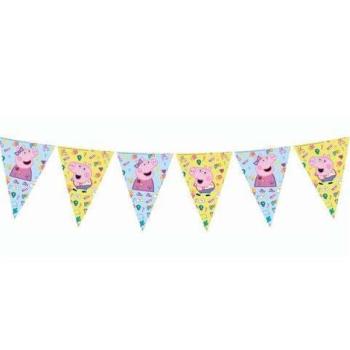 Peppa malac party zászlófüzér 230cm kép