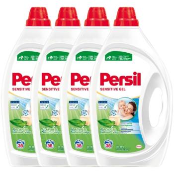 Persil Sensitive Gel folyékony Mosószer 4x1,7L - 152 mosás kép