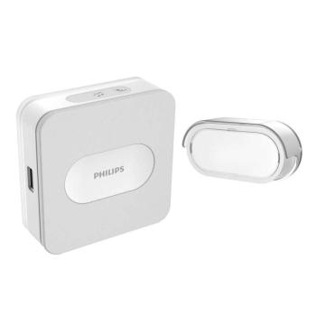 Philips WelcomeBell Plugin vezeték nélküli csengő, 4 dallam, USB... kép